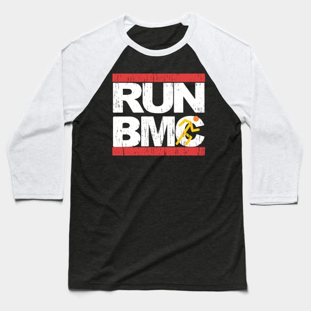 run run run Baseball T-Shirt by Sasaku